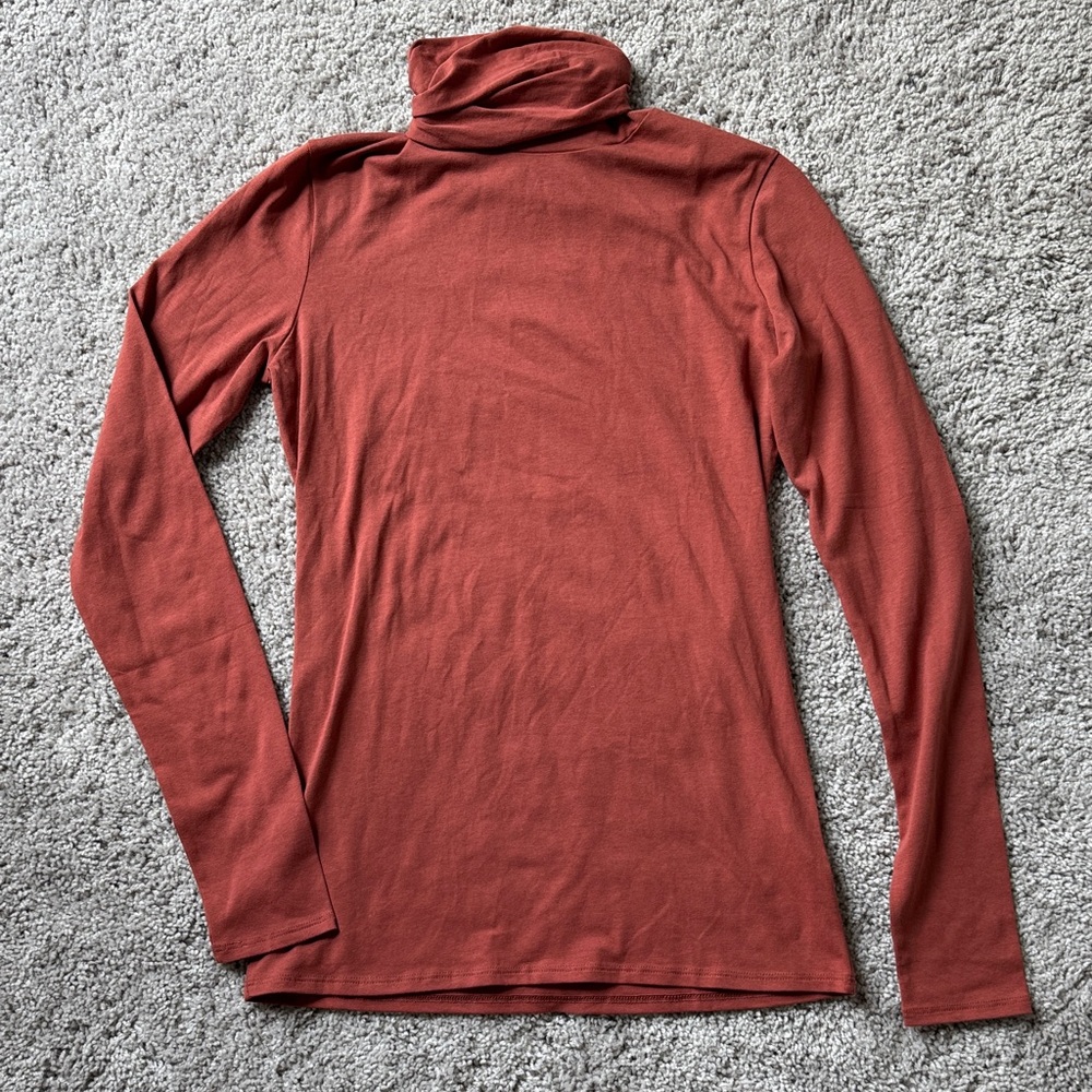Peruvian Connection Rust Long Sleeve Tee